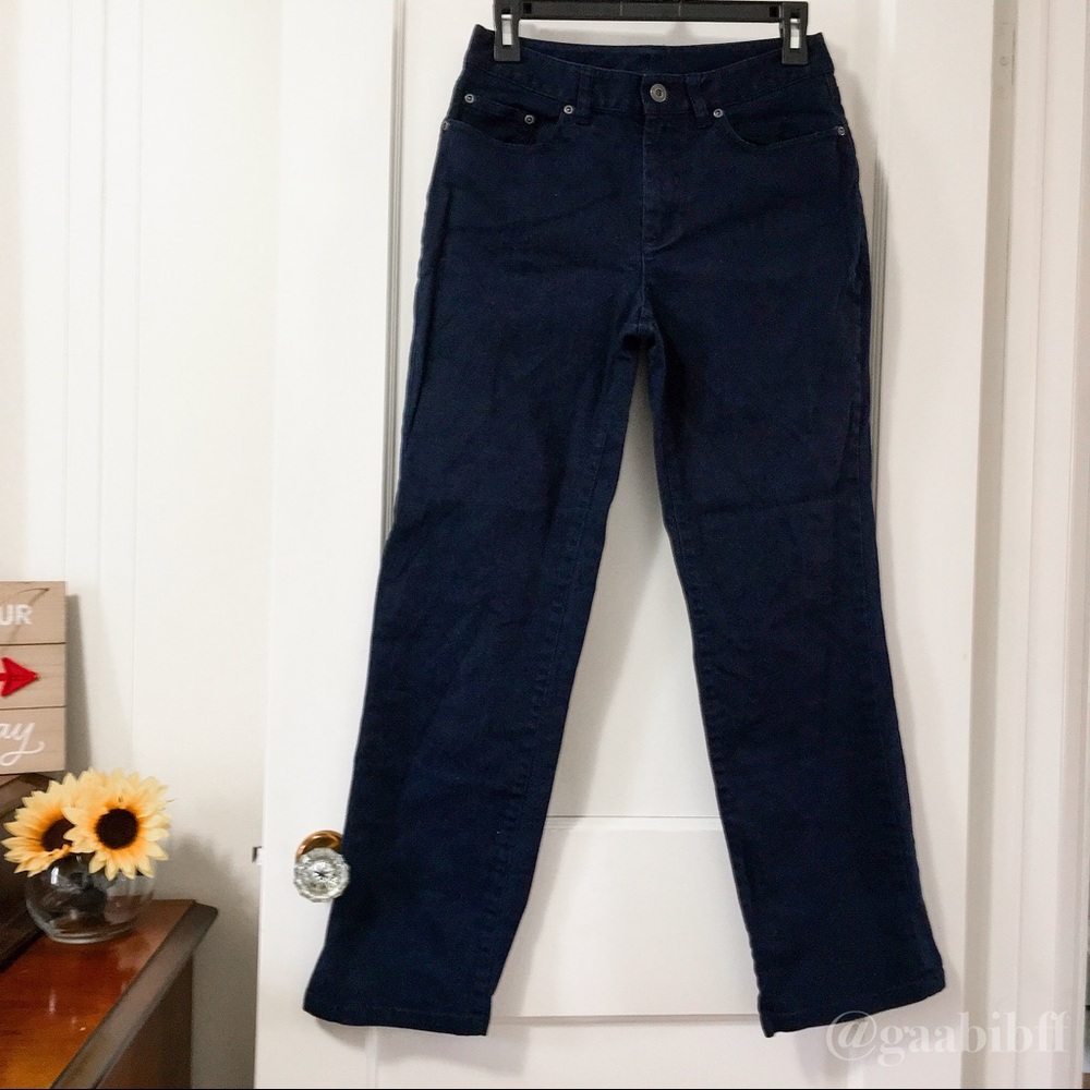 Talbots High Waist Jeans Petite Stretch Size 4 - Picture 3 of 6